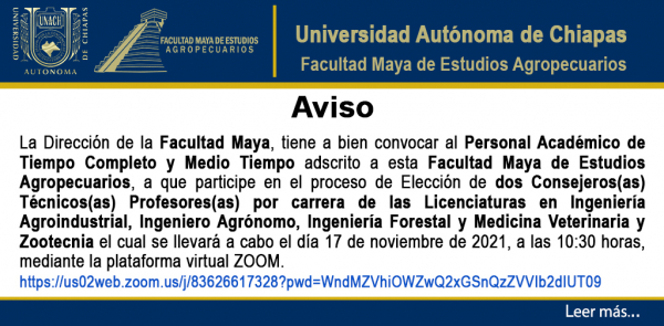 CONVOCATORIA CONSEJO TÉCNICO PERSONAL ACADÉMICO DE TIEMPO COMPLETO Y MEDIO TIEMPO 2021