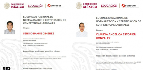 CERTIFICADO DE COMPETENCIA LABORAL