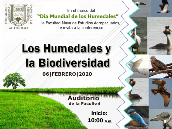 Conferencia &quot;Los Humedales y la Biodiversidad&quot;