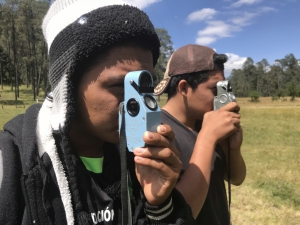 Práctica dasométrica en Zoquiapan, Estado de México