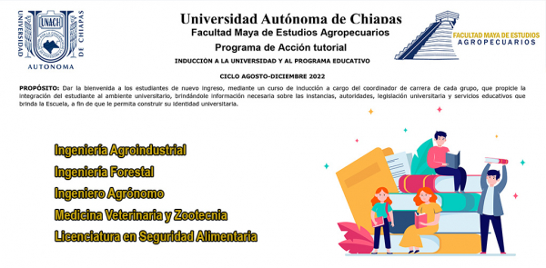 INDUCCIÓN A LA UNIVERSIDAD Y AL PROGRAMA EDUCATIVO A-D 2022