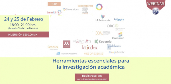 CURSO: HERRAMIENTAS ESENCIALES PARA LA INVESTIGACIÓN ACADÉMICA