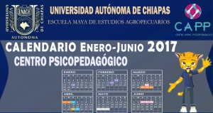 Calendario de actividades del Centro Psicopedagógico