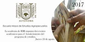 IDR te invita a dos eventos para el fortalecimiento del  programa de estudios