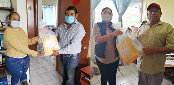 ENTREGA DE EQUIPO DE PROTECCIÓN A TRABAJADORES DE CAMPO Y MANTENIMIENTO