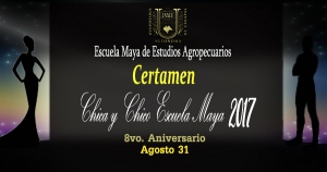 "Chica y Chico Escuela Maya 2017"