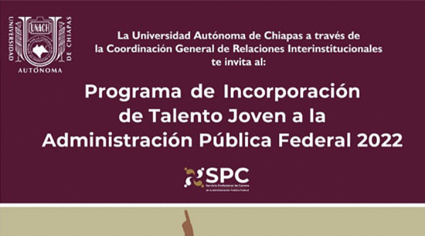 “PROGRAMA DE INCORPORACIÓN DE TALENTO JOVEN A LA ADMINISTRACIÓN PÚBLICA FEDERAL