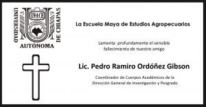 Lamentamos el sensible fallecimiento de nuestro amigo