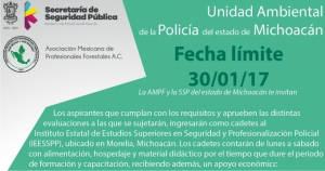 Convocatoria Policía Ambiental