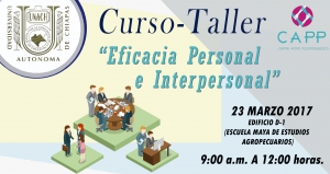Curso-Taller "Eficacia Personal e Interpersonal"
