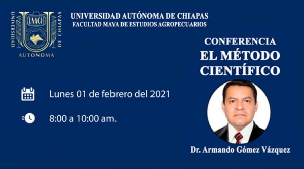 CONFERENCIA: EL METODO CIENTIFICO