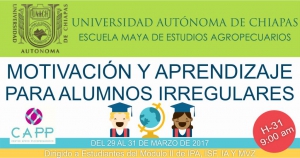 Curso-Taller "Motivación y aprendizaje para alumnos irregulares"